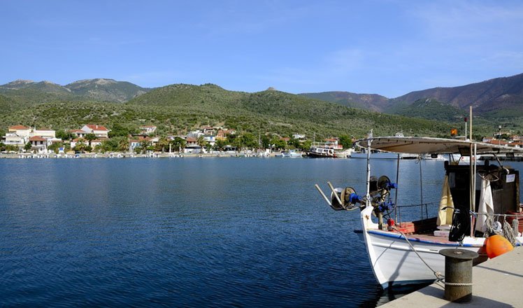 het dorp skala kallirachi op thassos