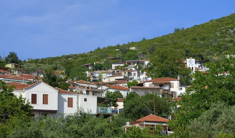het dorp skala kallirachi op thassos