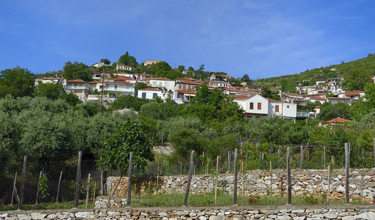 het dorp skala kallirachi op thassos