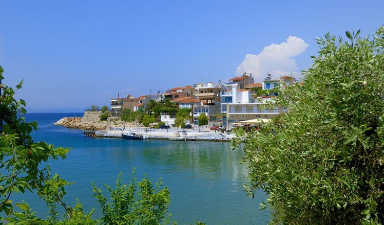 het dorp skala maries op thassos