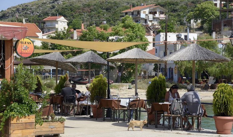 het dorp skala maries op thassos