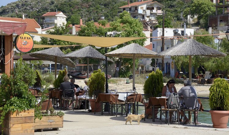 het dorp skala maries op thassos