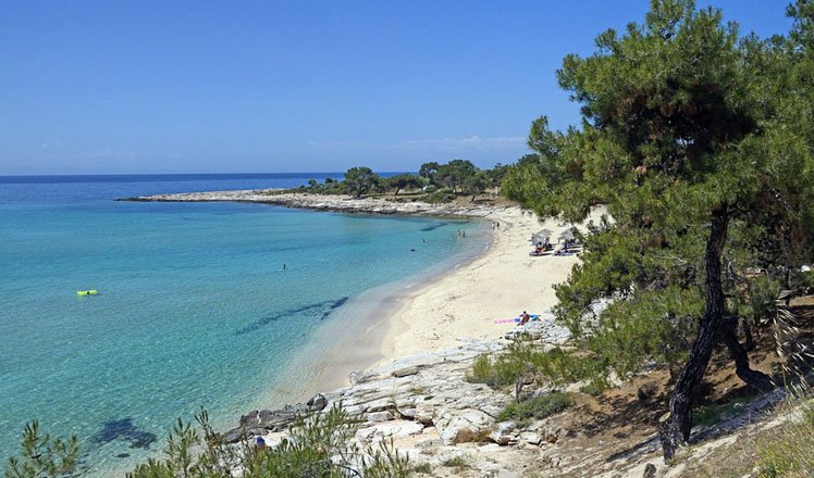 het dorp kerveli op samos