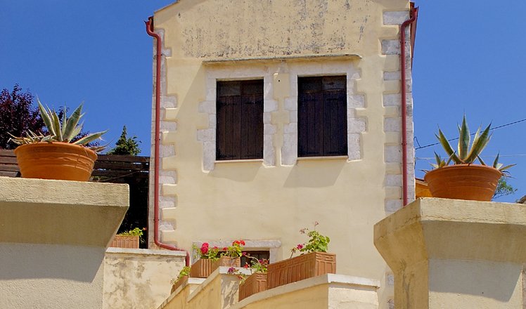 het dorp vamos op west-kreta