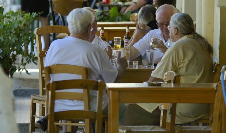 het dorp vamos op west-kreta