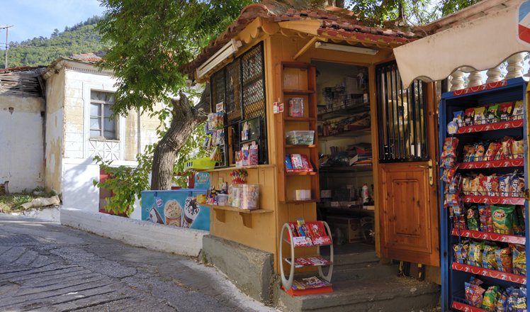 het dorp skala kallirachi op thassos