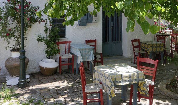 het dorp skala maries op thassos