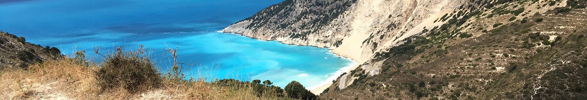 robbin op vakantie naar kefalonia