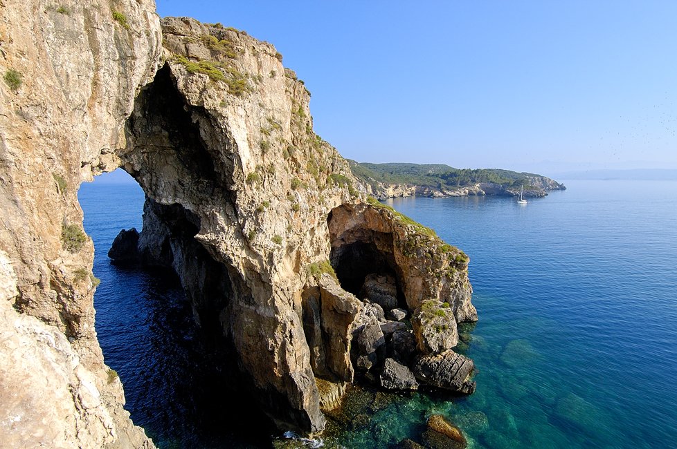 Sfaktira op de Peloponnesos