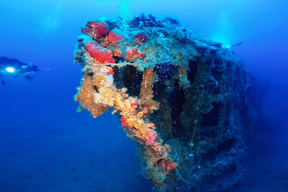 Duiken op Kefalonia, Griekenland