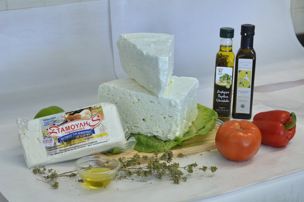 Fetakaas op Kefalonia