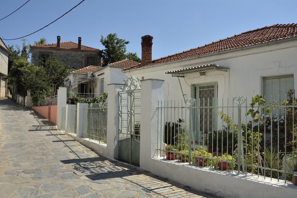 Het bergdorp Trikeri op Zuid Pilion