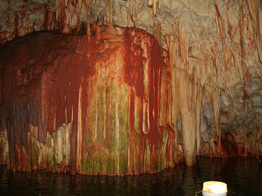 Diros grotten op de Peloponnesos