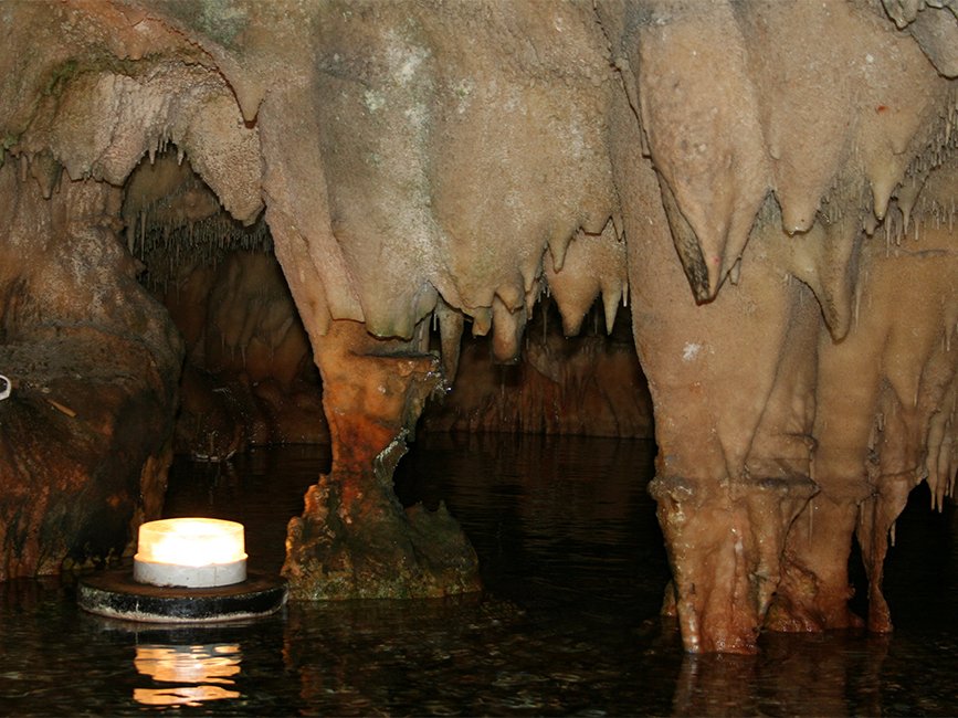 Diros grotten op de Peloponnesos