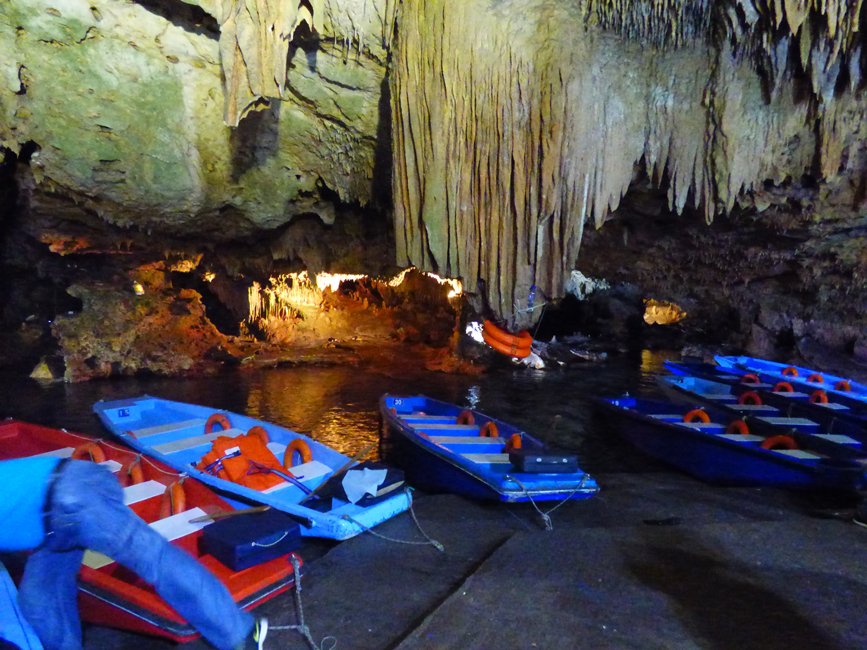 Diros grotten op de Peloponnesos