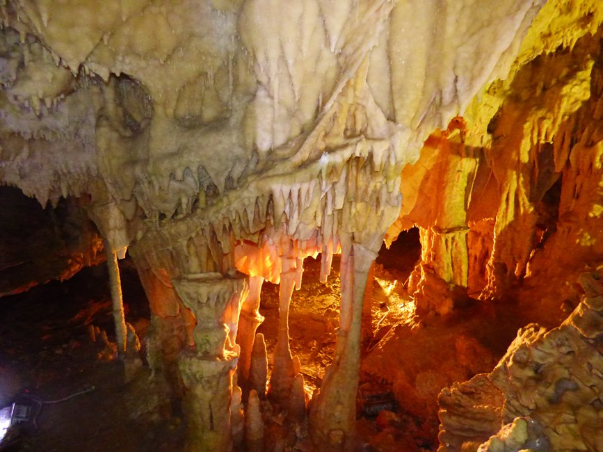 Diros grotten op de Peloponnesos