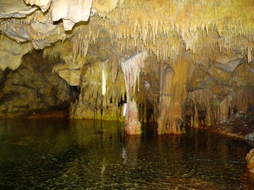 Diros grotten op de Peloponnesos