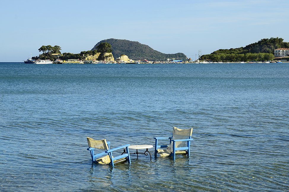 Schildpaddeneiland Marathinisi op Zakynthos