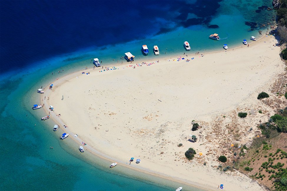 Schildpaddeneiland Marathinisi op Zakynthos