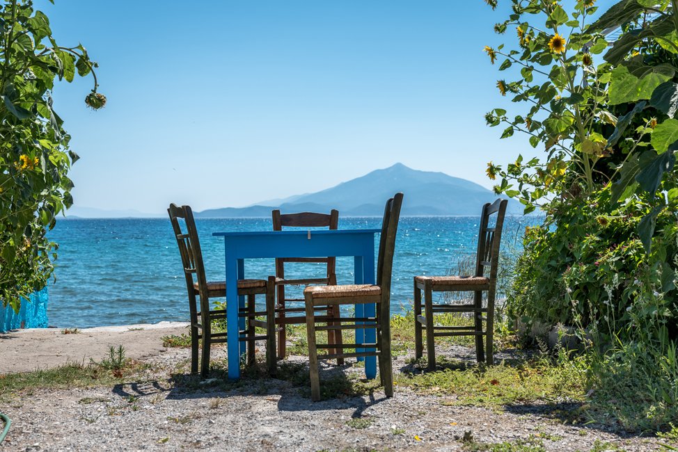 De plaats Ireon op Samos