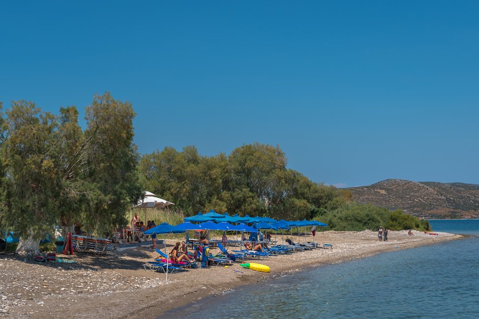 De plaats Ireon op Samos