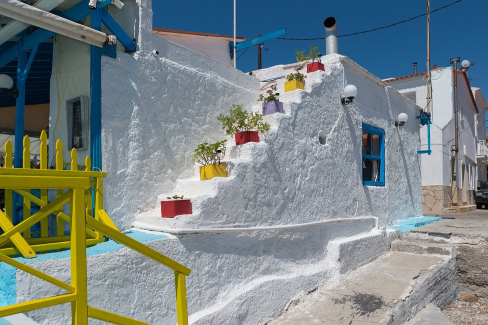 De plaats Ireon op Samos