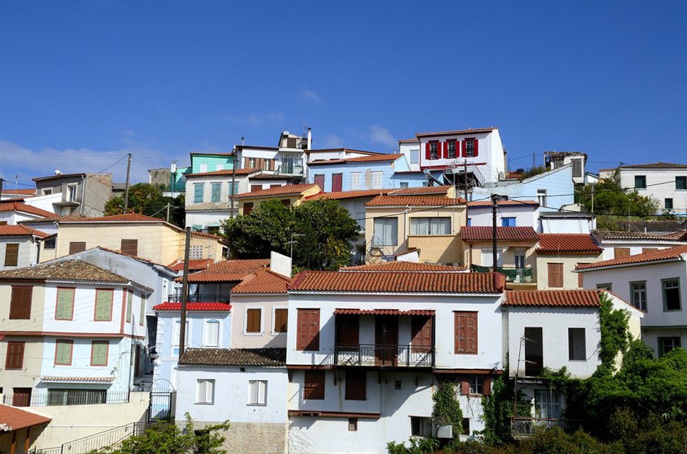 Vathi, Samos-stad