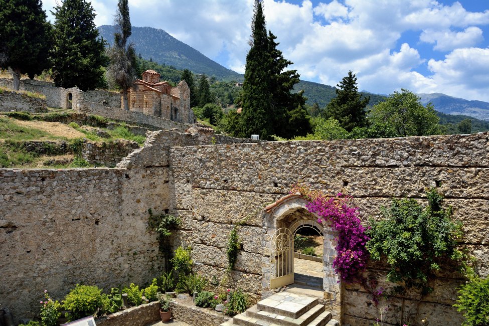 Mistras op de Peloponnesos