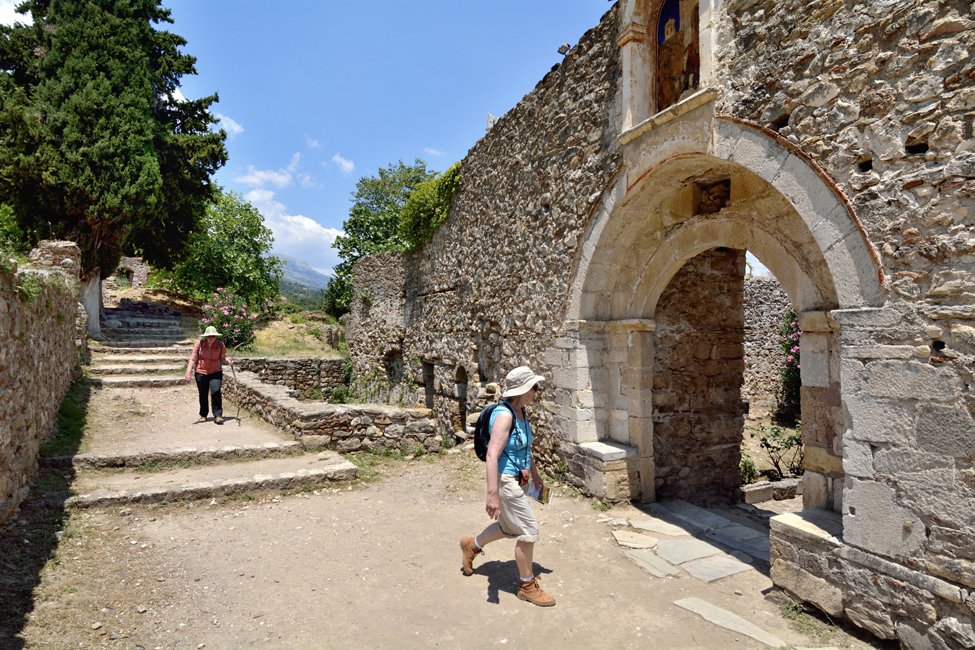 Mistras op de Peloponnesos