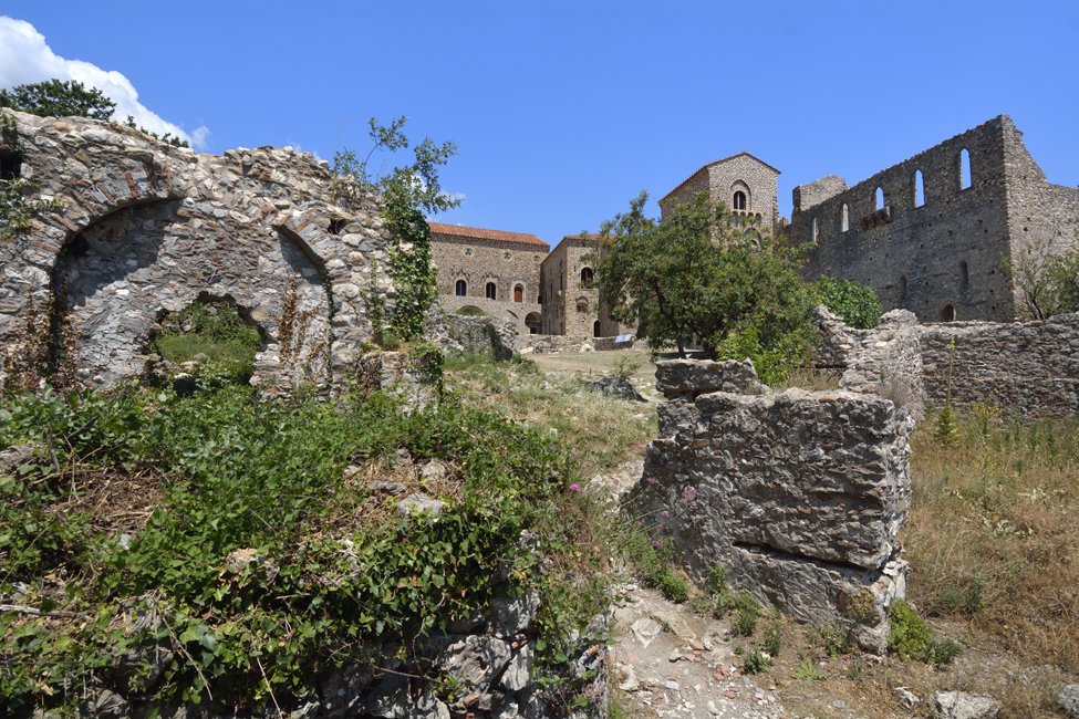 Mistras op de Peloponnesos