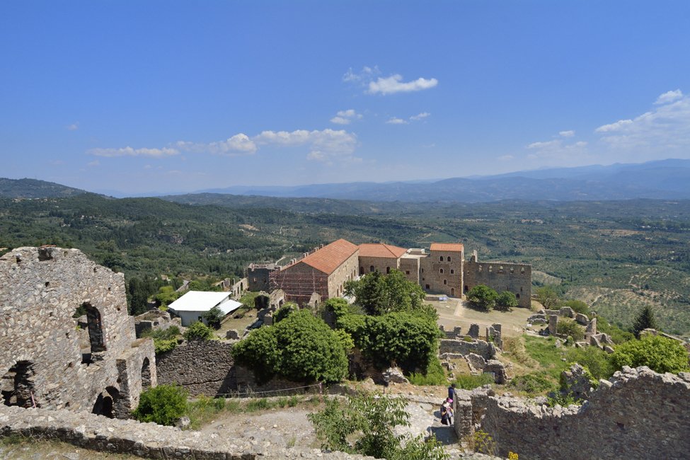 Mistras op de Peloponnesos