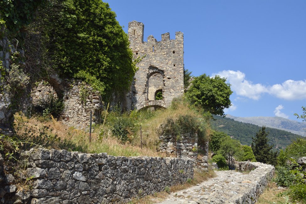 Mistras op de Peloponnesos