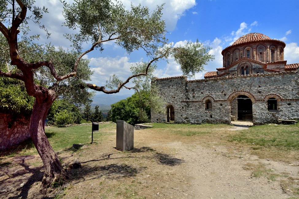 Mistras op de Peloponnesos