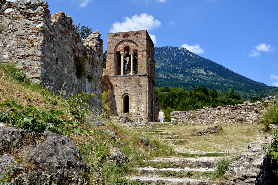 Mistras op de Peloponnesos