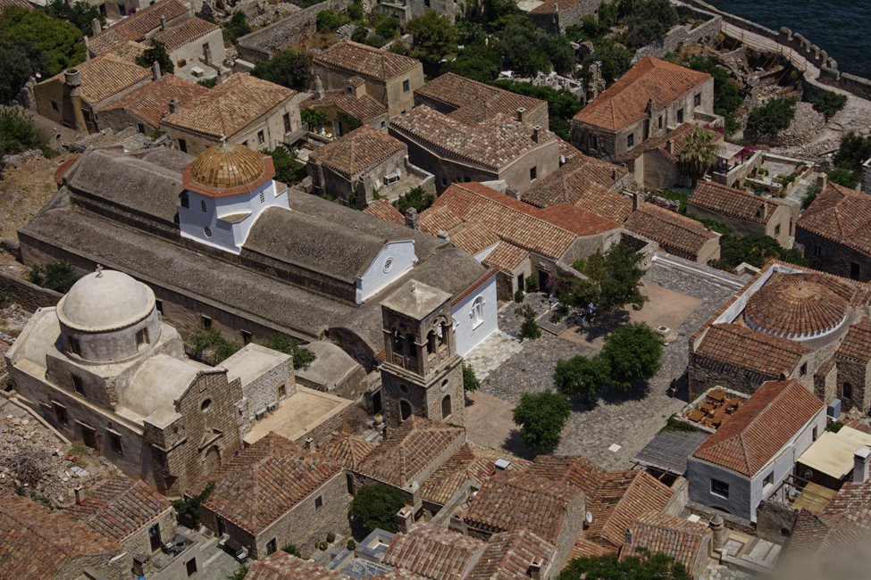 Monemvasia op de Peloponnesos