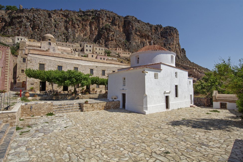 Monemvasia op de Peloponnesos