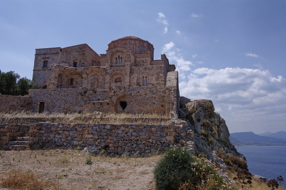 Monemvasia op de Peloponnesos
