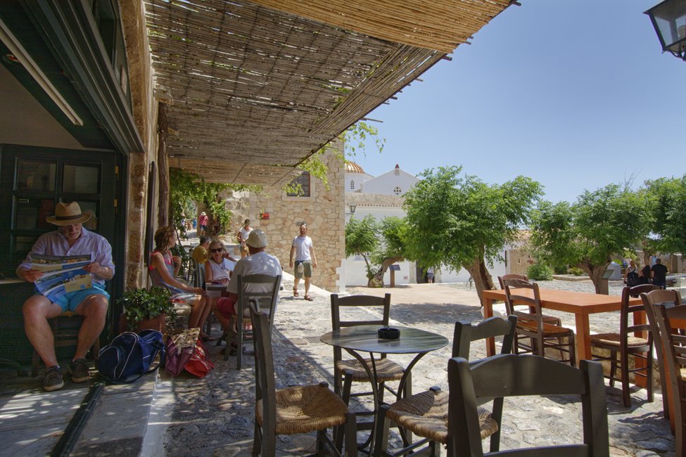 Monemvasia op de Peloponnesos