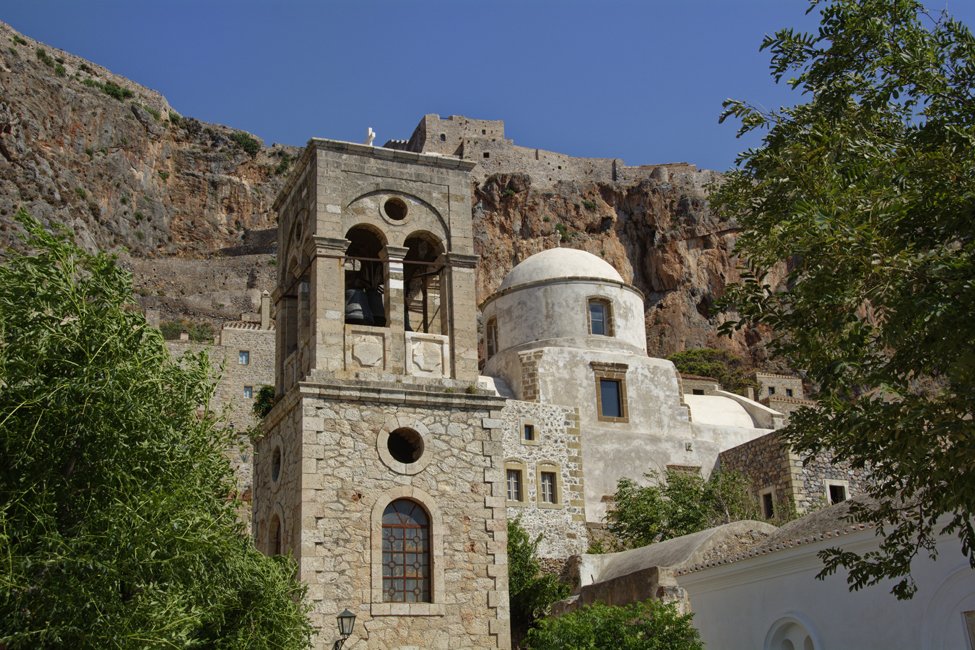 Monemvasia op de Peloponnesos