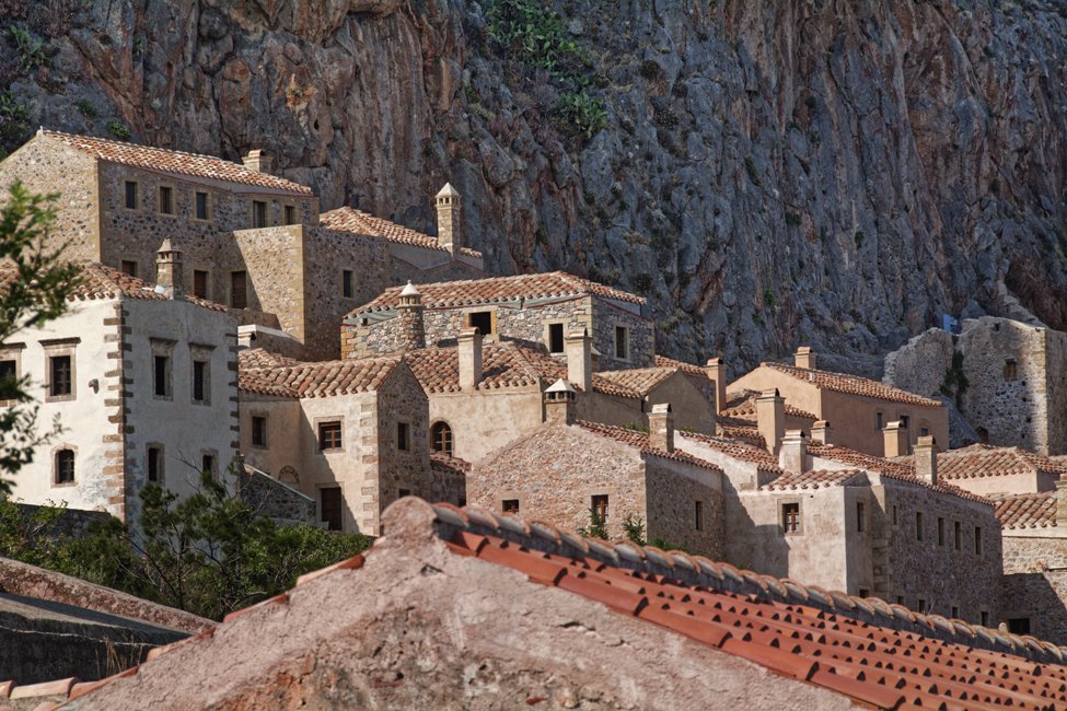 Monemvasia op de Peloponnesos