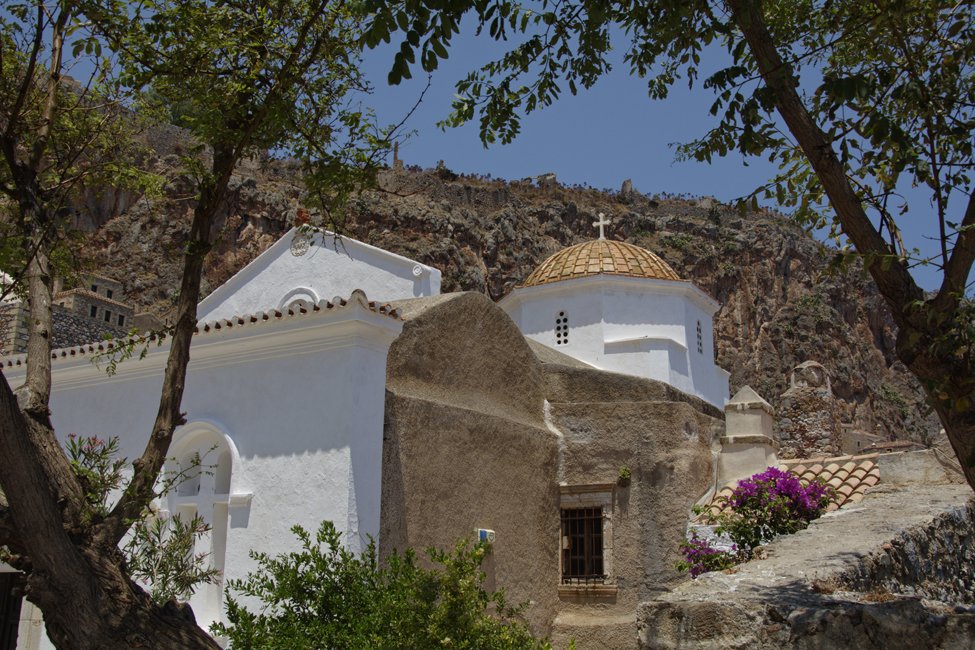 Monemvasia op de Peloponnesos