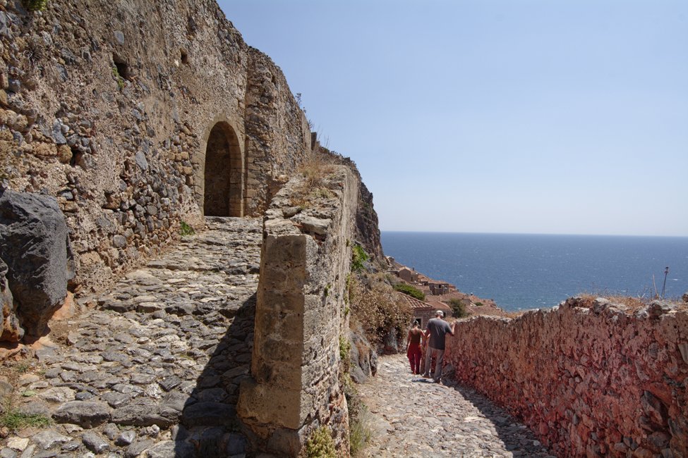 Monemvasia op de Peloponnesos