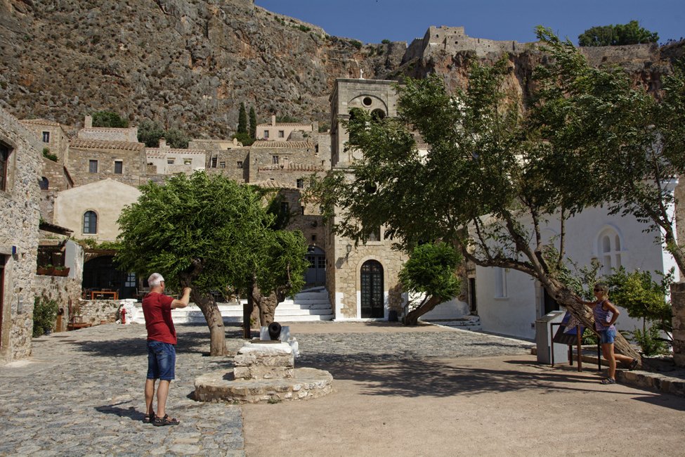 Monemvasia op de Peloponnesos