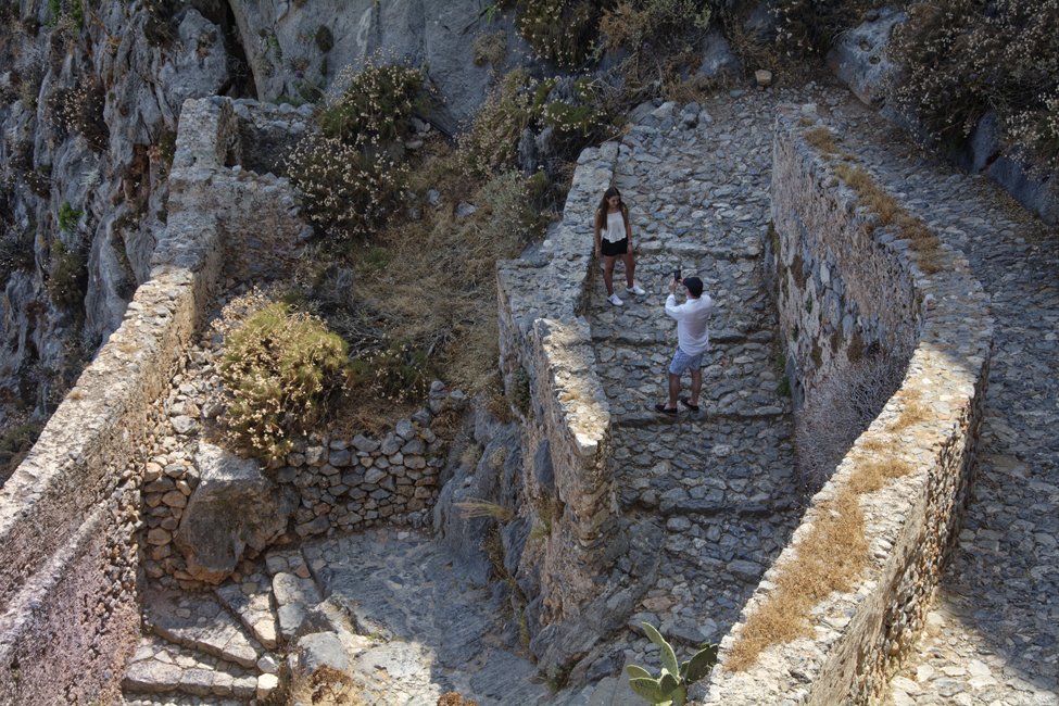 Monemvasia op de Peloponnesos