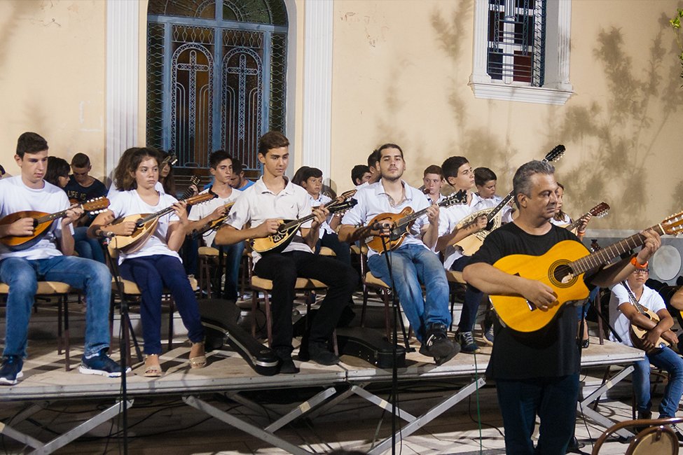 Mandolinata Orchestra op Kefalonia