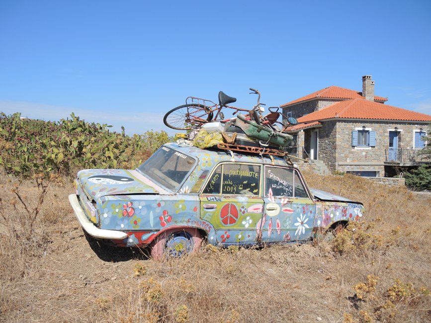 Autos op Limnos