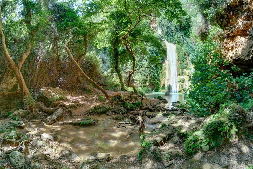 Kalamari-watervallen