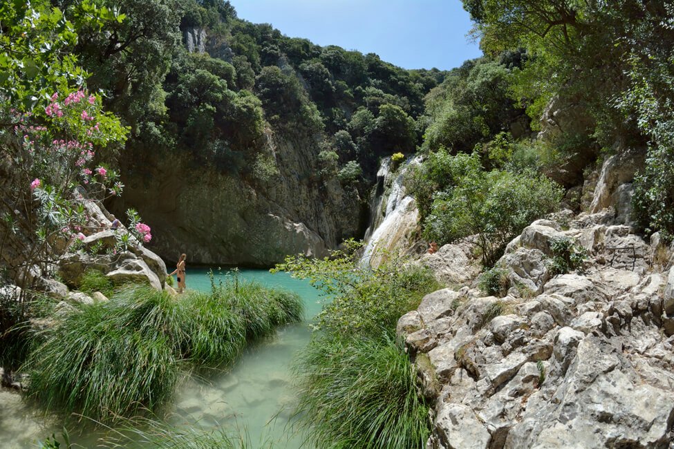 Polilimnio-watervallen