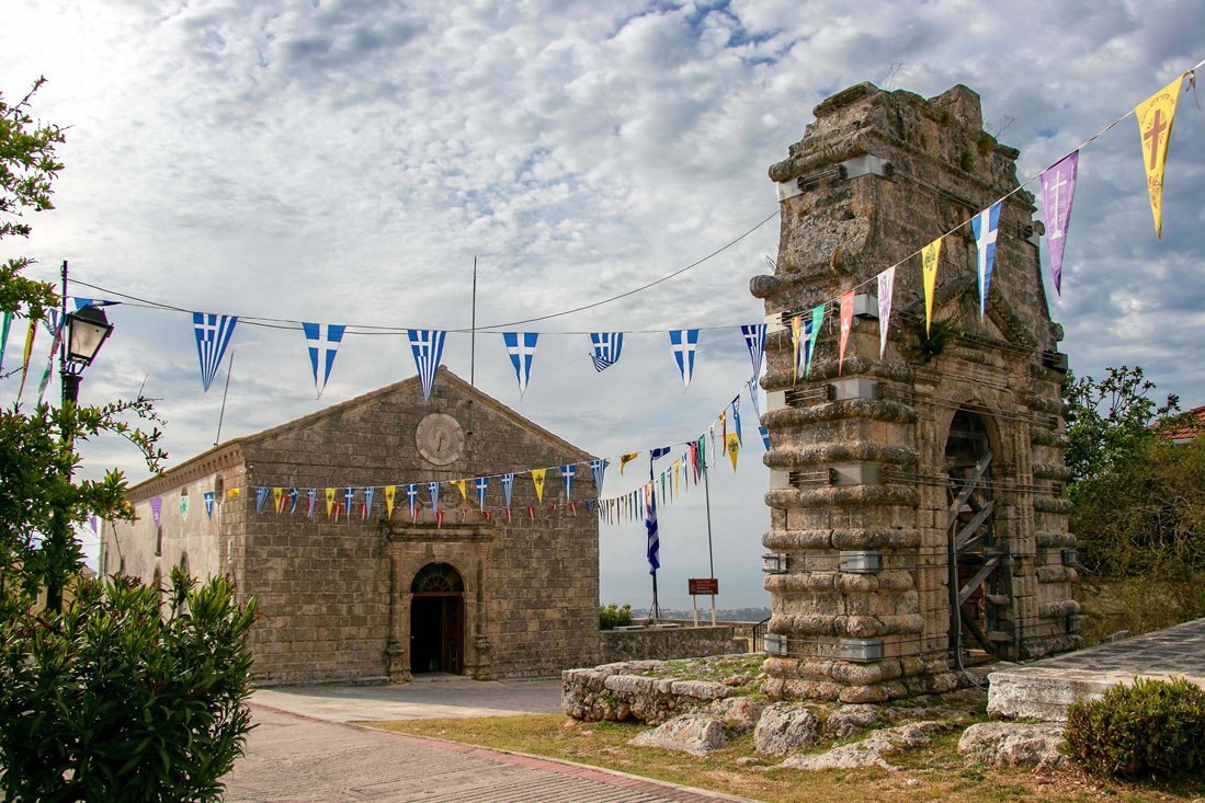 Agios Georgios kasteel Kefalonia