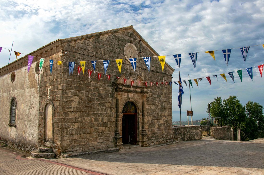 Agios Georgios kasteel Kefalonia